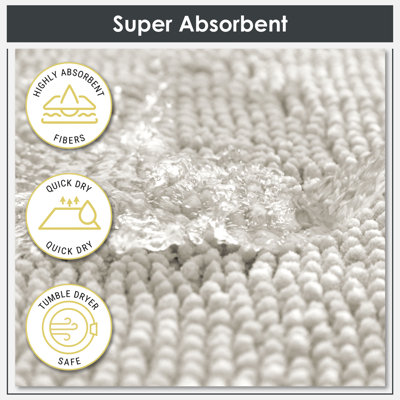 Heloise Non-Slip Bath Rug