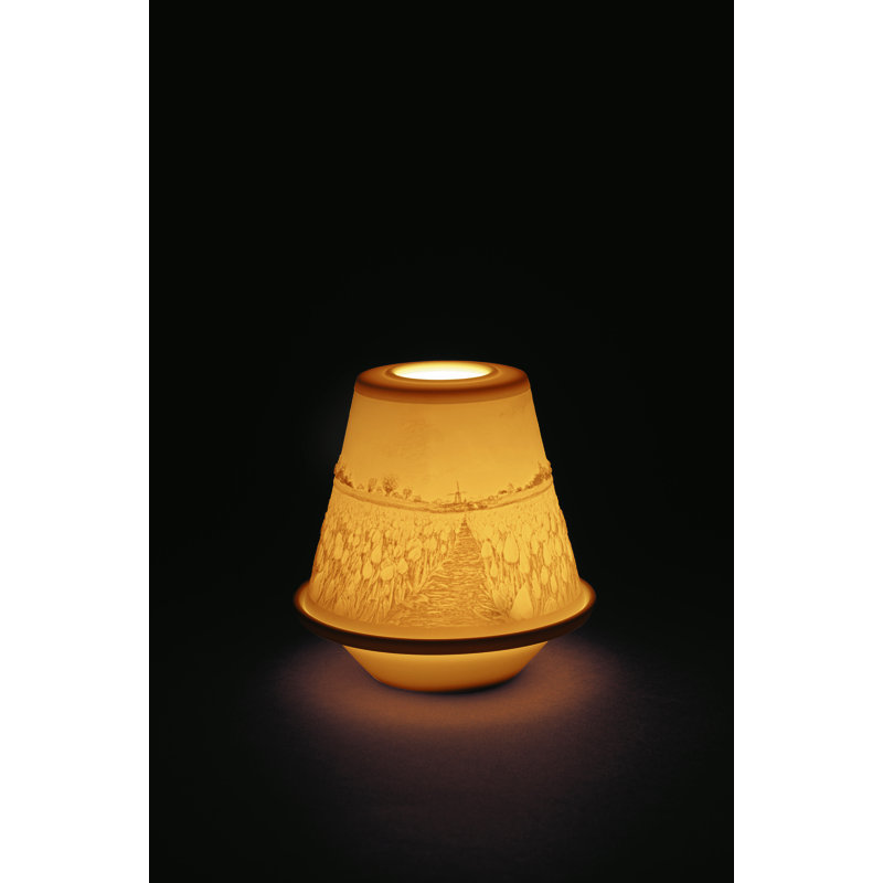 Lumière de fantaisie 4,33 po Lithophane Dewitt