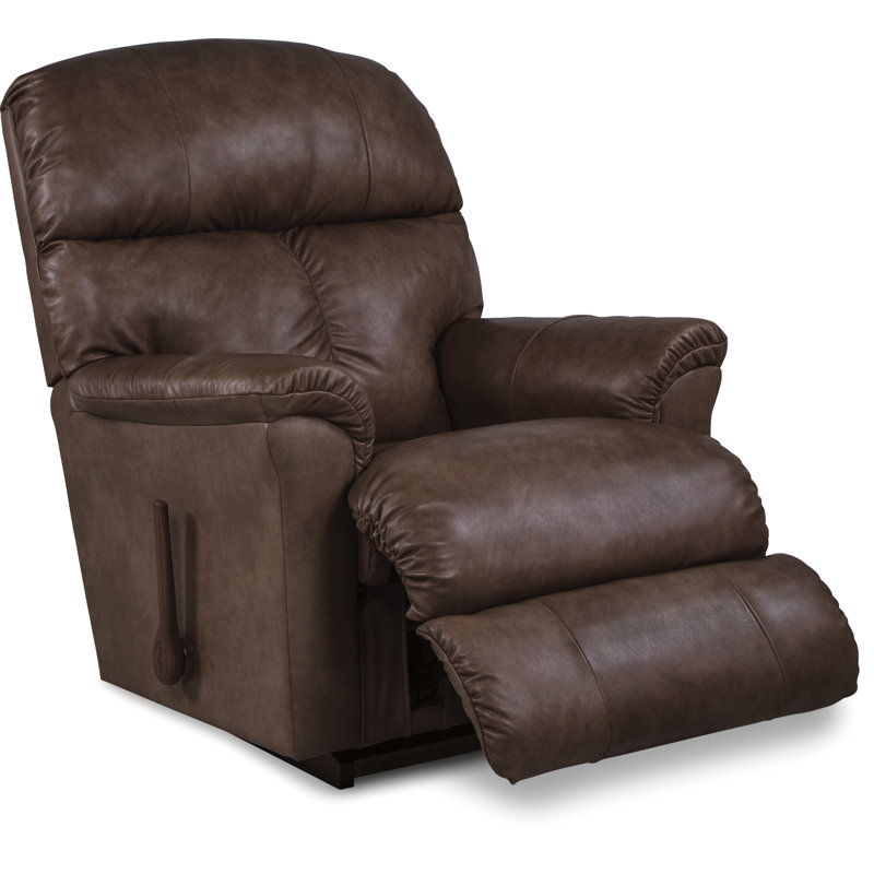 Fauteuil inclinable Reed, Cuir noyer assorti, Manuel