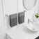 Traditional 24 In. Wall Mount Bathroom Accessoreis Towel Bar Space Saving And Easy To Install In Oil Rubbed Bronze