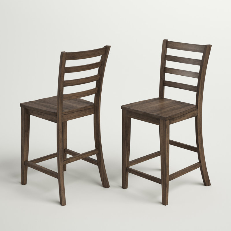 Tabouret de comptoir 24 po Kewaunee, Brun