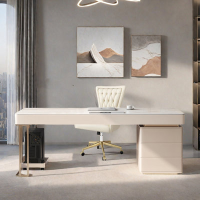 Mobilier de bureau simple en granit
