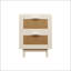 Table de chevet en rotin