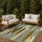 Machine Washable Indoor/Outdoor Chantille ACN2720 Striped Rug-1031729418-1031729417