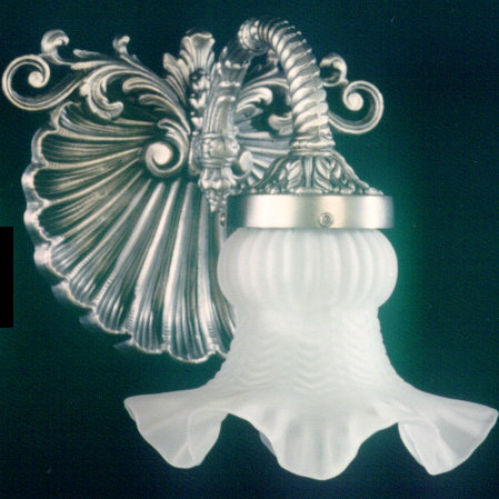 Cowie Armed Sconce, Antique Silver