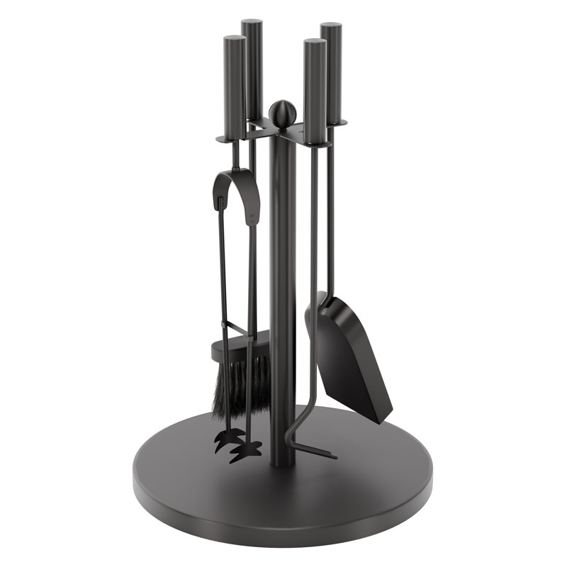Vida Warwick Iron Fireplace Tool Set
