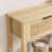 Farmhouse Entryway Table,43 Inch Wood Console Table With 2 Drawers,2 Tier Sofa Table With Storage For Living Room, Foyer Tables For Entryway-Burlywood