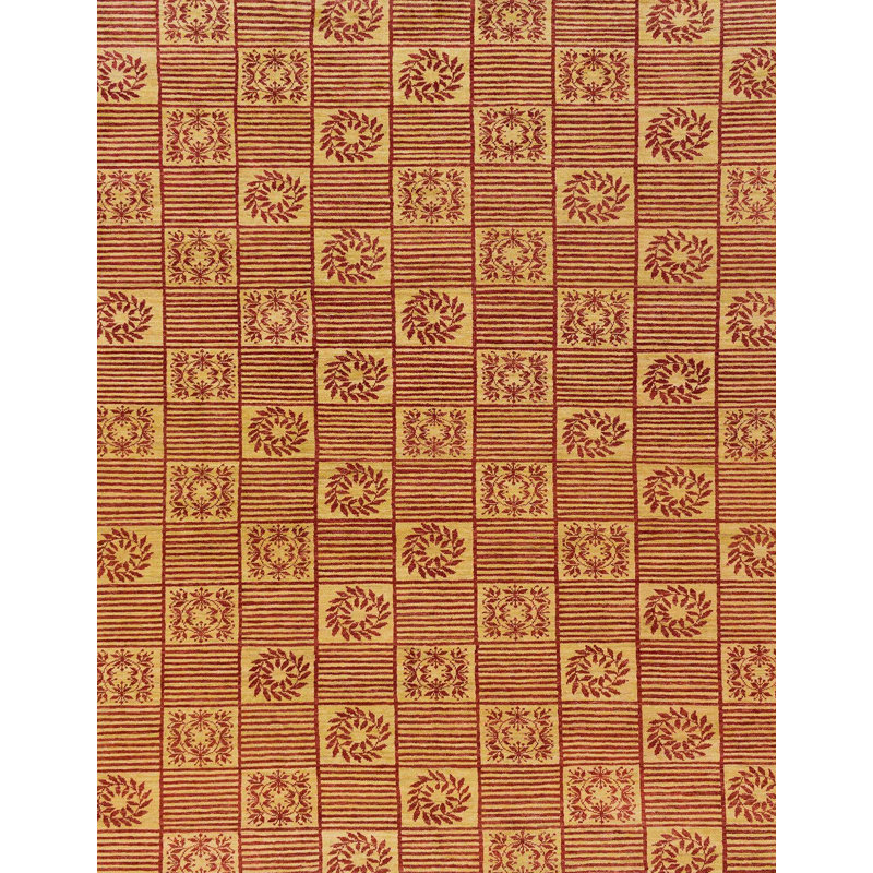 Tapis abstrait moderne 146, Rectangle 2 pi x 3 pi