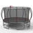 16FT Trampoline Pumpkin- Black