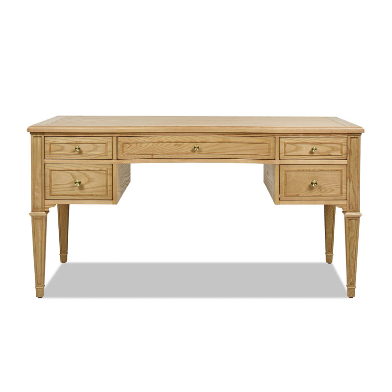 Jarboe Executive Desk, Natural Brown