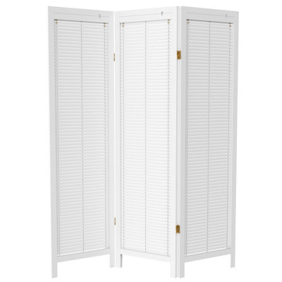 Allbritton 68" H Adjustable Venetian Blinds Room Divider by Langley Street