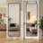 14 x 47 Over The Door - Full Length Hanging Mirror, Aluminum Alloy Framed Wall-mounted Full Length Mirror-1599501401