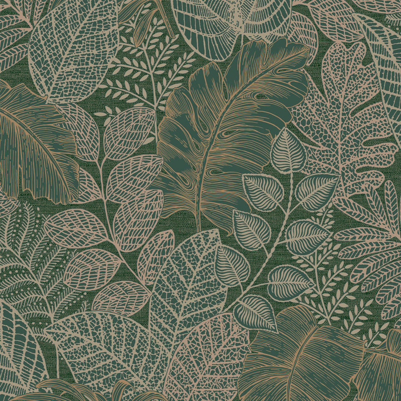 Superfresco Easy Spring 2024 Wallpaper Double Roll, Forest Green
