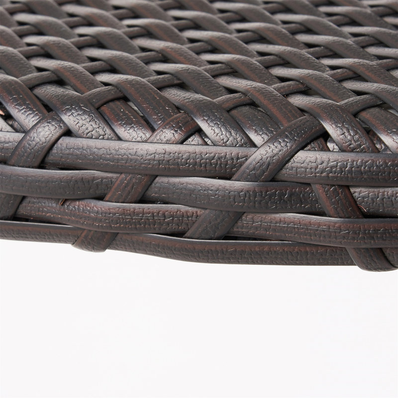 Outdoor 26" Round PE Rattan Bar Table