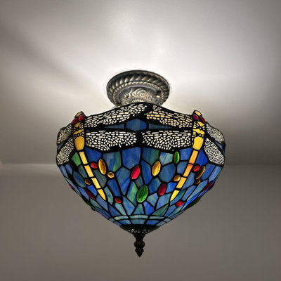 12'' 2 - Light Bowl Ceiling Fan Light Kit