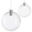 Luminaire suspendu simple en verre transparent Sphere-100929735-98167508
