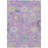 Machine Washable Indoor/Outdoor Cicel ACN1154 Purple Rug-100248397
