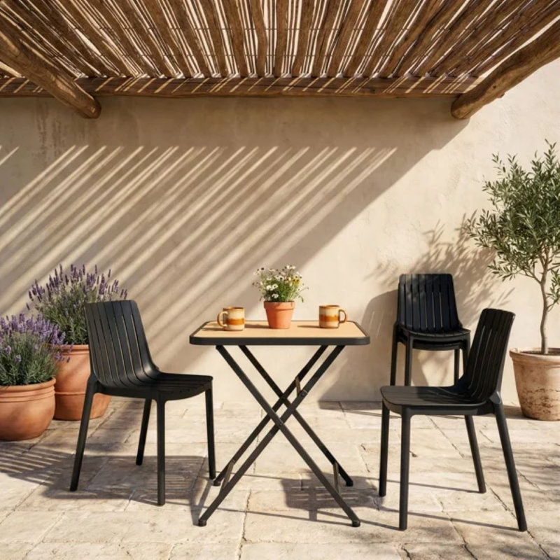 Ensemble repas 5 pièces Marilla, Black