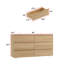Commode 6 tiroirs Anastasiya Modern-1980254873