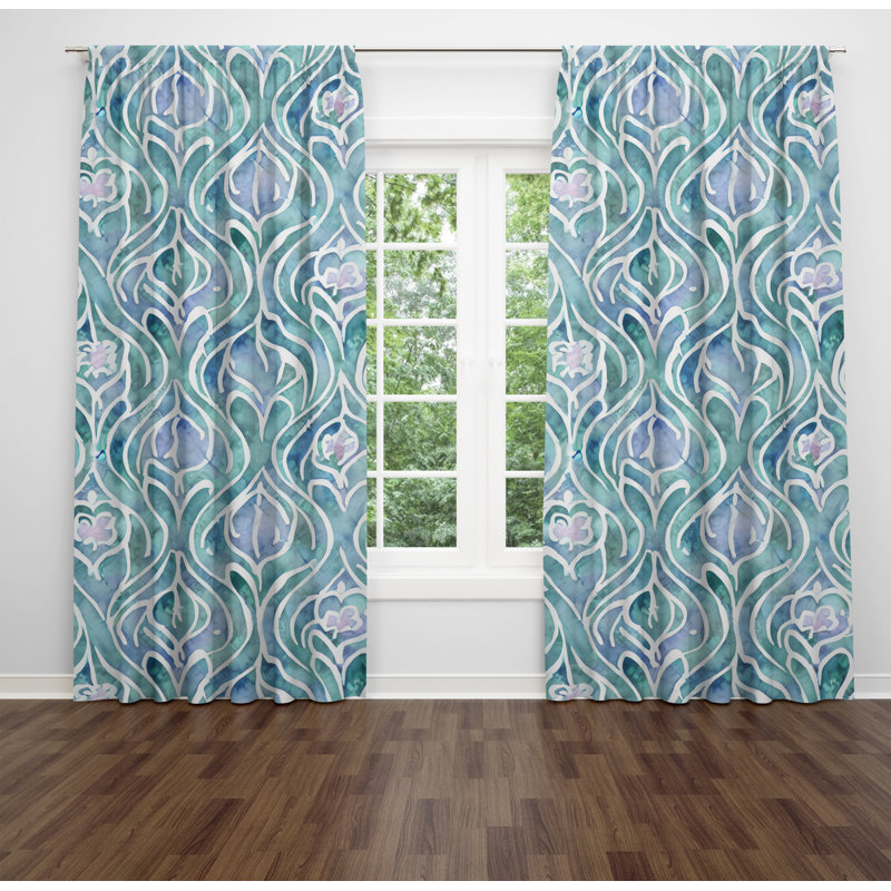 Rideau en polyester Ginsue, L 40 po x L 61 po
