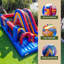 Jeu gonflable avec glissade (avec ventilateur) XJUMP