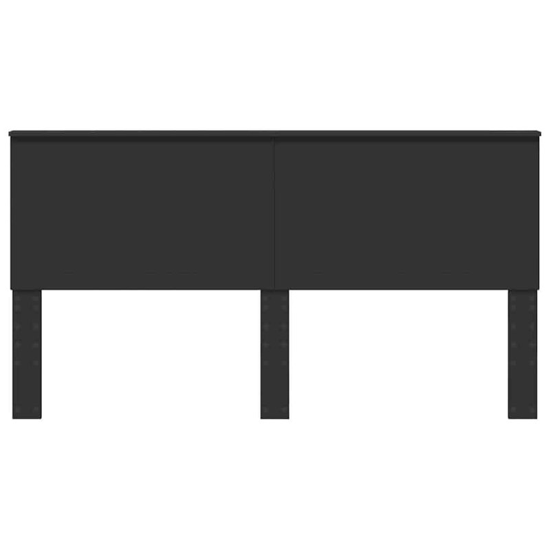 Headboard, California King, Black Oak