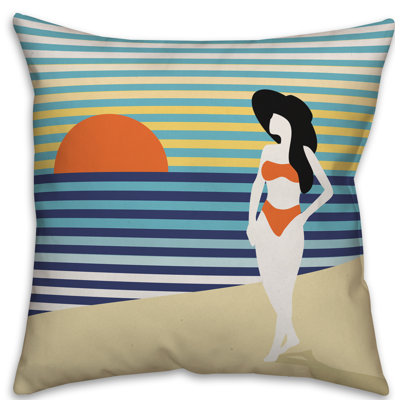Coussin décoratif d'intérieur/d'extérieur