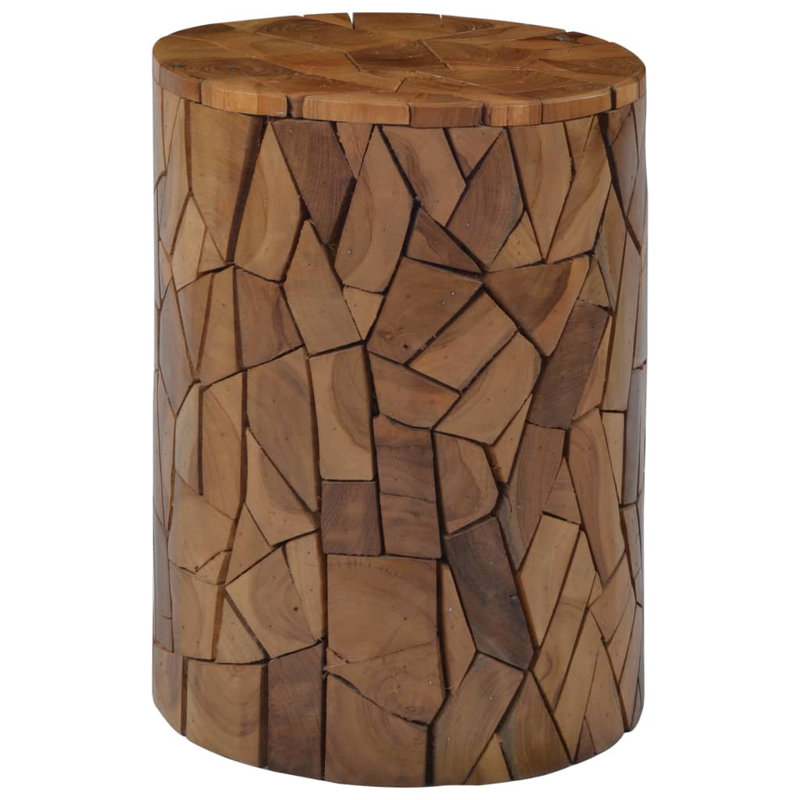 Tousignant Solid Wood Accent Stool