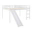 Lit mezzanine avec design multifonctionnel coulissant ANCIEN SKU: WFAAK