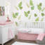 Ensemble de literie pour lit de bébé 4 pièces Nojo Verrett Flamingo