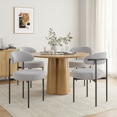 Chaise d'appoint en tissu Sherwood
