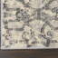 Tapis ivoire/gris tissé à la machine Gerald-24415237