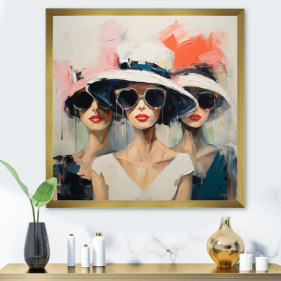 Fashion Hats Collection V - Fashion Canvas Art Print