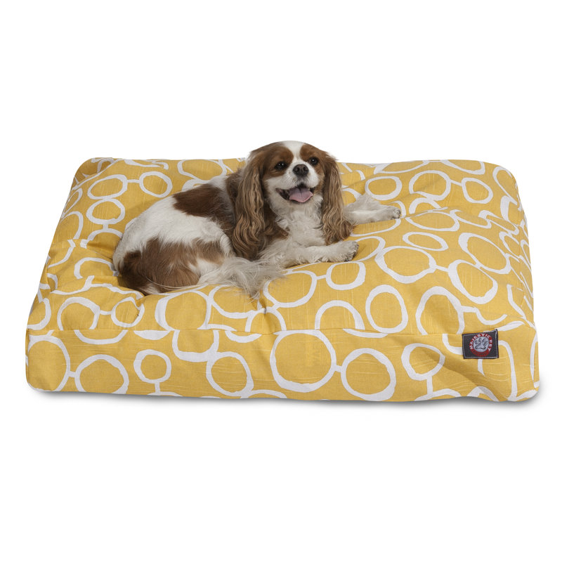 Coussin Fusion, Petit (H 4 po x l 27 po x P 20 po), Jaune