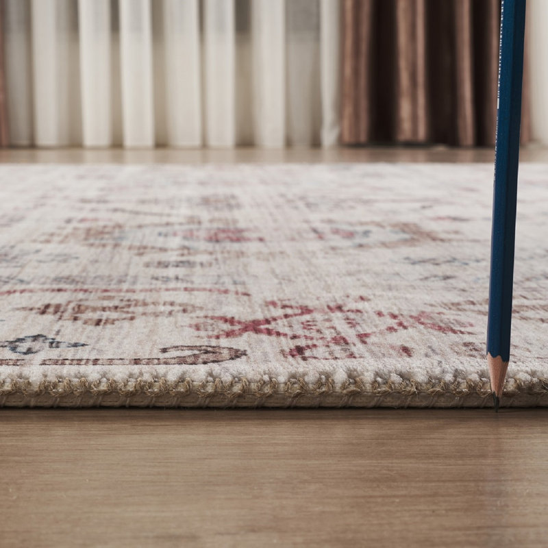 Tapis à motif riche - finition faite à la main, confort luxueux et durabilité élevée