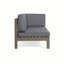 Banc d'extérieur en bois d'acacia Jeramey