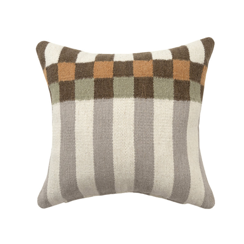 Housse de coussin géométrique Atelier Contemporary, Housse de coussin seulement - sans coussin