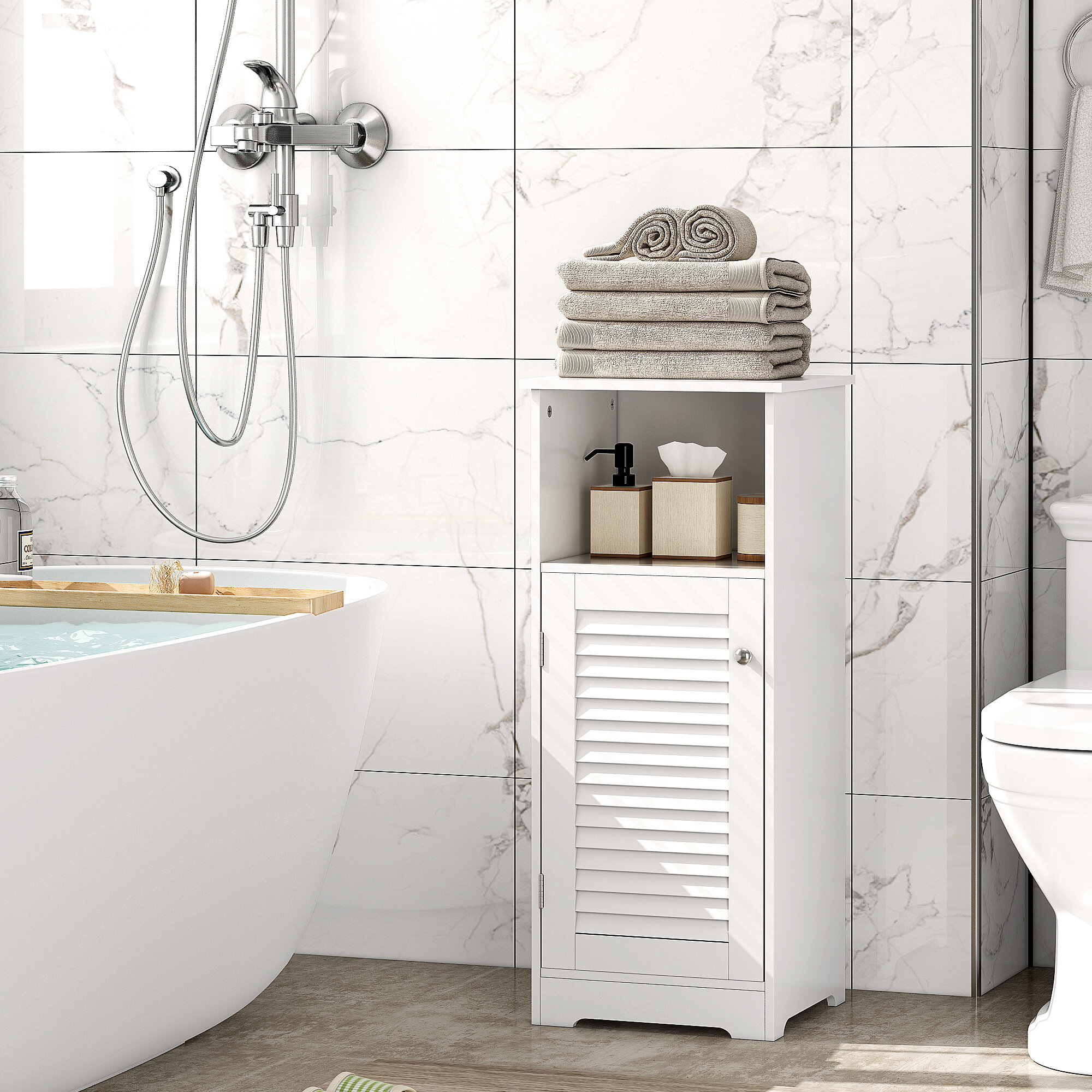 Sand & Stable Aydin Freestanding Bathroom Cabinet & Reviews