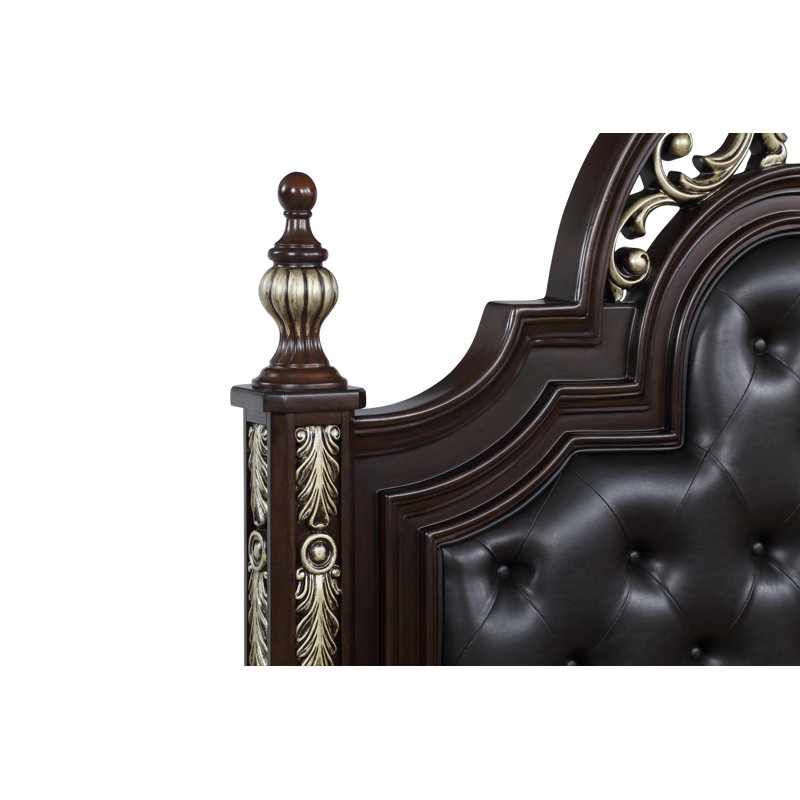 Maximus Wood Bed, King