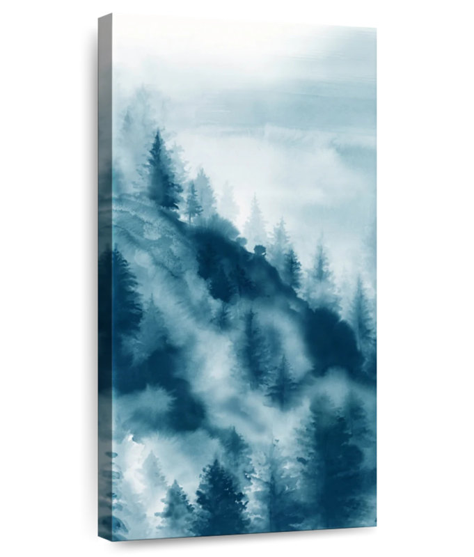 Illustration de rosée brumeuse, H 54 po x l 27 po