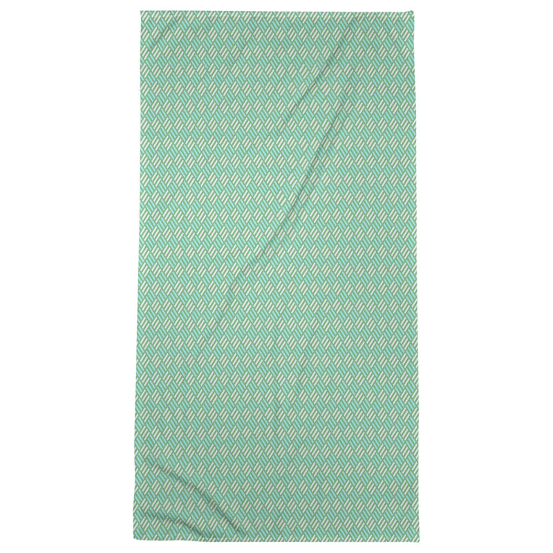 Katelyn Elizabeth Bath Towel, Green/Teal