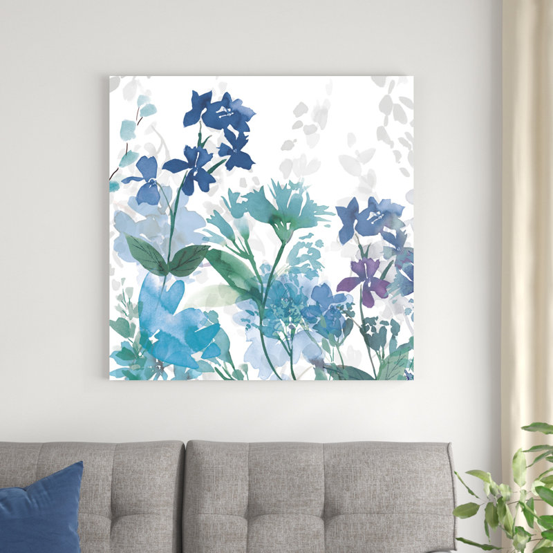 Couleurs du jardin II ombres fraîches, H 36 po x l 36 po
