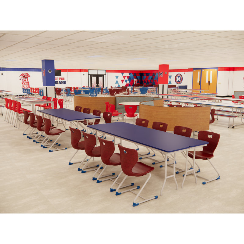 Tables pliantes robustes en plastique ABS Dynalite ™, H 29 po x L 96 po x l 18 po