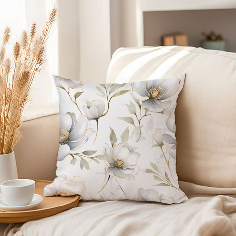 Floral Flower Myst III Modern, 18"H x 18"W