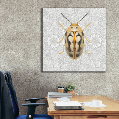 Winston Porter 'Beetles And Butterflies 3' by Danhui Nai Canvas Wall Art