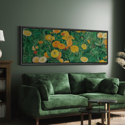 «Vibrant Wildflower», reproduction encadrée botanique
