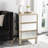 Elegant and Glamorous 18.9'' W Nightstand – French Antique Style 3-Drawer Mirrored Bedroom Storage