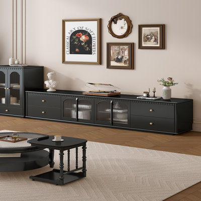 Boxwood Wood TV Stand with Water Based Finish