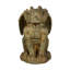 Grande statue de gargouille ailée assise gargouille de jardin monstre