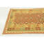 Tapis de la surface en laine rouge/beige 4 pi x 5 pi 9 po one-of-kind-noué la main Elland
